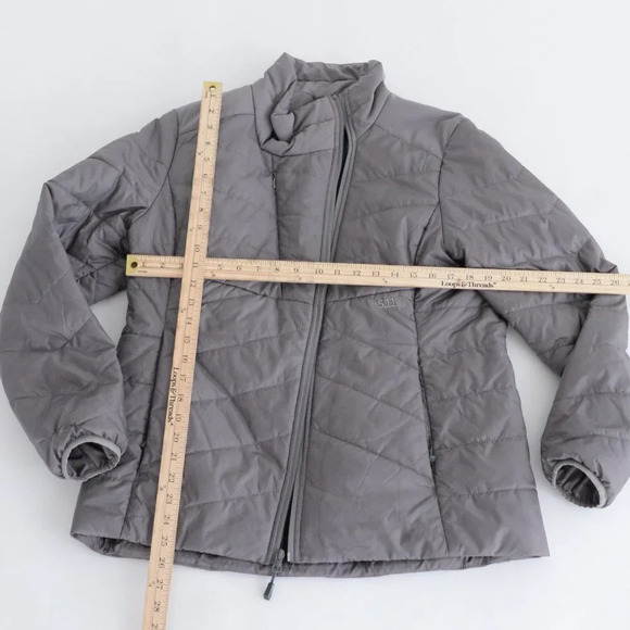 5.11 Tactical Grey Puffer Zip Up Outdoor Performance Jacket Size Large - Picture 4 of 13